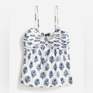 NWT Floral Gauze J Crew Camisole